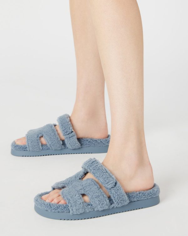 MAYVEN FAUX SHEARLING BLUE - SM REBOOTED - Image 2