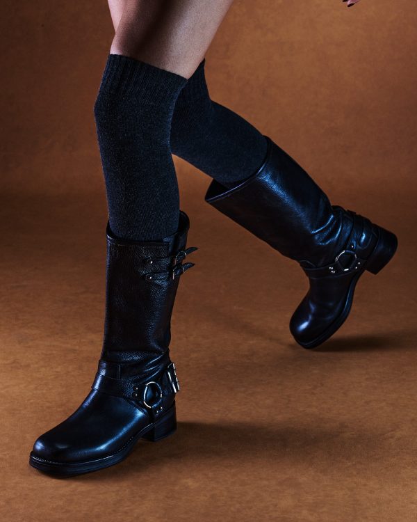 ASTOR BLACK LEATHER - Image 8