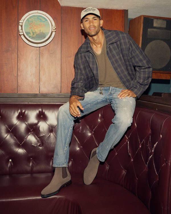 SYRE DARK GREY SUEDE - Image 7