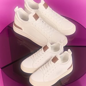 KIDS' OASYS AND MEN'S DACK WHITE SNEAKER BUNDLE