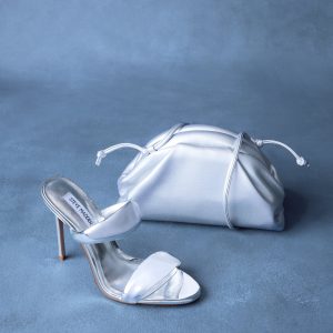 SATURN HEEL AND HAILEE BAG SILVER BUNDLE