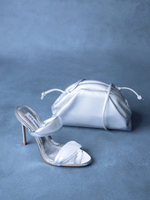 SATURN HEEL AND HAILEE BAG SILVER BUNDLE