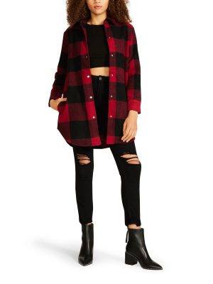 ELDRIDGE PLAID COAT RED - SM REBOOTED