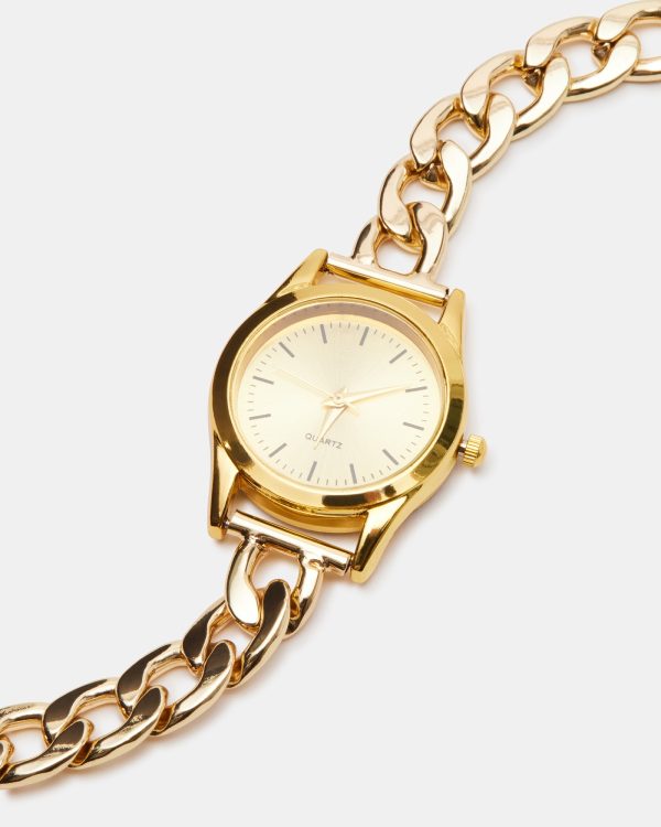 WATCH NECKLACE GOLD - Image 2