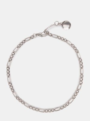 FIGARO CHAIN ANKLET SILVER