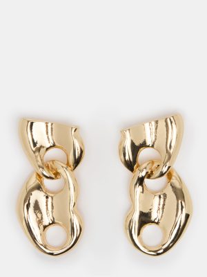 MARINER DROP EARRINGS GOLD