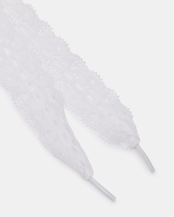 SHOE LACES AND CHARMS LACE WHITE - Image 7