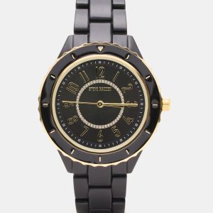 WOMEN'S STAINLESS STEEL WATCH BLACK