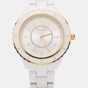 WOMEN'S STAINLESS STEEL WATCH WHITE