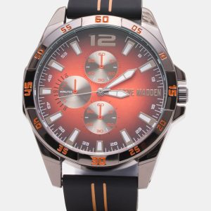 MEN'S ALLOY WATCH BLACK/RED