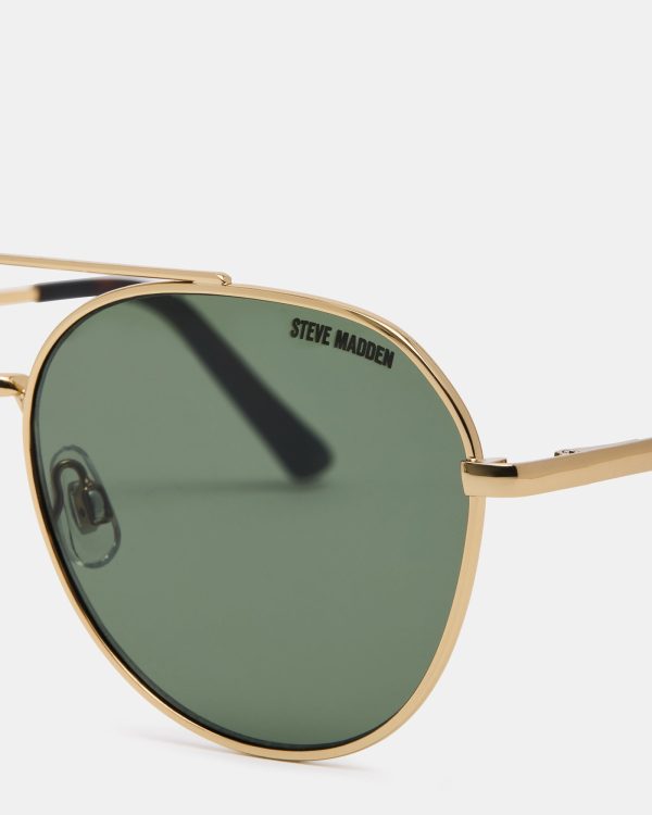 AYDIN SUNGLASSES GOLD - Image 2