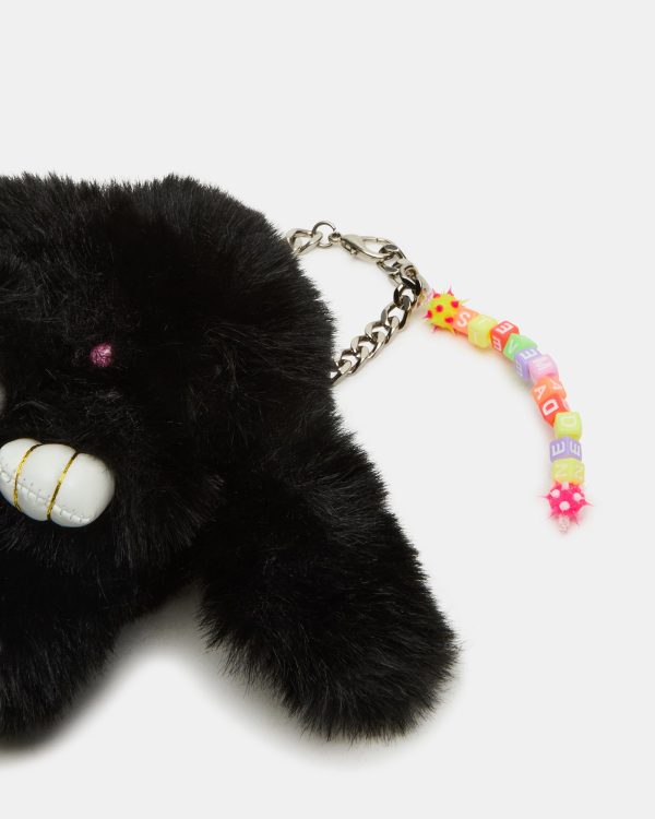 BUNNY BAG CHARM BLACK - Image 3