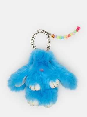 BUNNY BAG CHARM BLUE