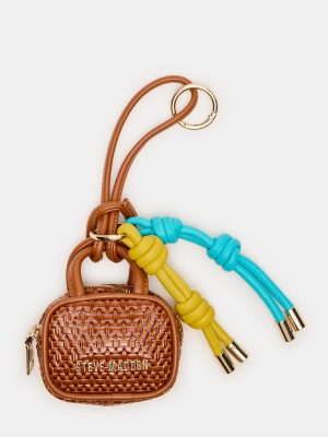 CRUISE BAG CHARM COGNAC