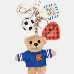 GOAL BAG CHARM BLUE MULTI
