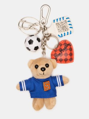 GOAL BAG CHARM BLUE MULTI