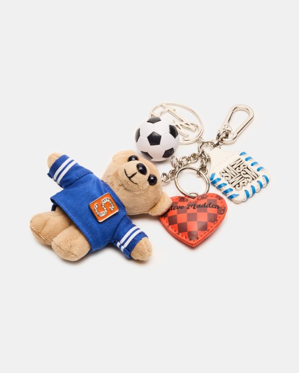 GOAL BAG CHARM BLUE MULTI - Image 4