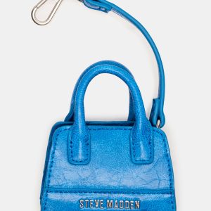 MICRO TOTE BAG CHARM BLUE