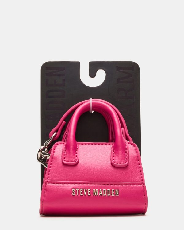 MICRO TOTE BAG CHARM FUCHSIA - Image 6