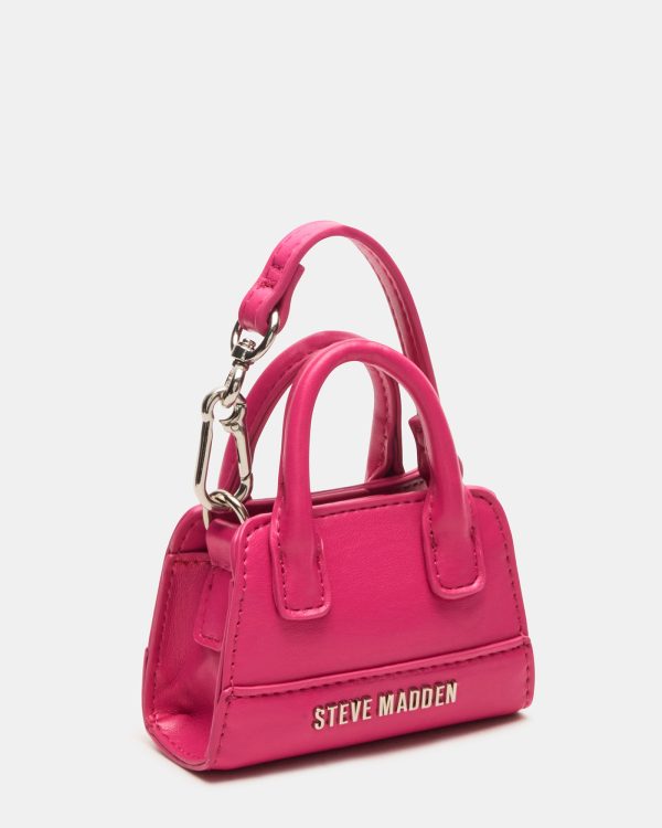 MICRO TOTE BAG CHARM FUCHSIA - Image 3