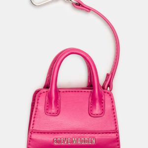 MICRO TOTE BAG CHARM FUCHSIA