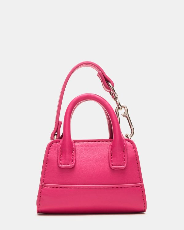 MICRO TOTE BAG CHARM FUCHSIA - Image 5