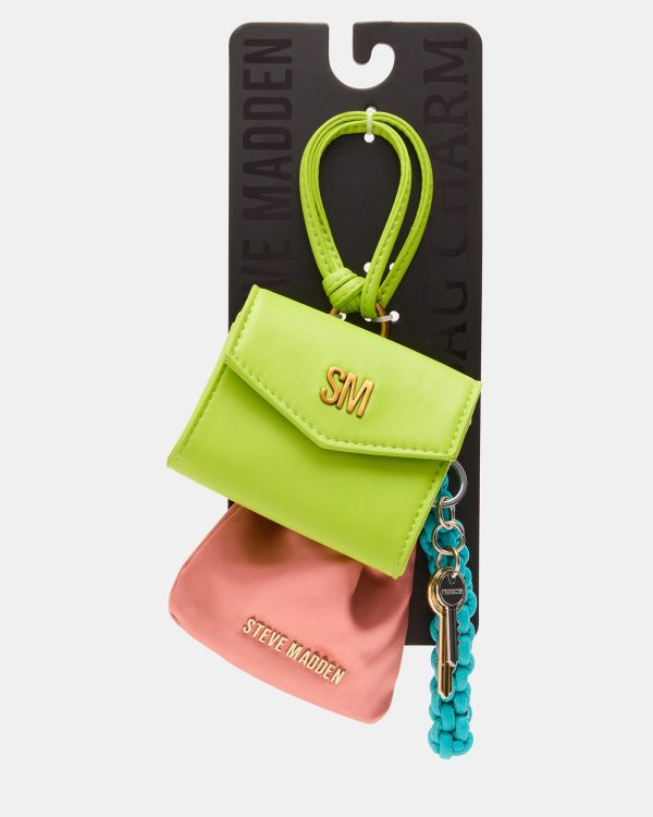 TRAVEL BAG CHARM GREEN MULTI - Image 5