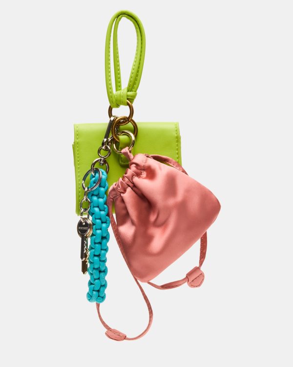 TRAVEL BAG CHARM GREEN MULTI - Image 4