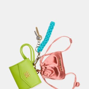 TRAVEL BAG CHARM GREEN MULTI