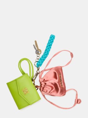 TRAVEL BAG CHARM GREEN MULTI