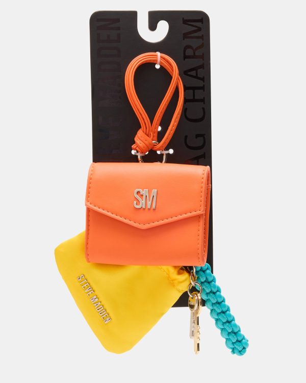 TRAVEL BAG CHARM ORANGE MULTI - Image 5