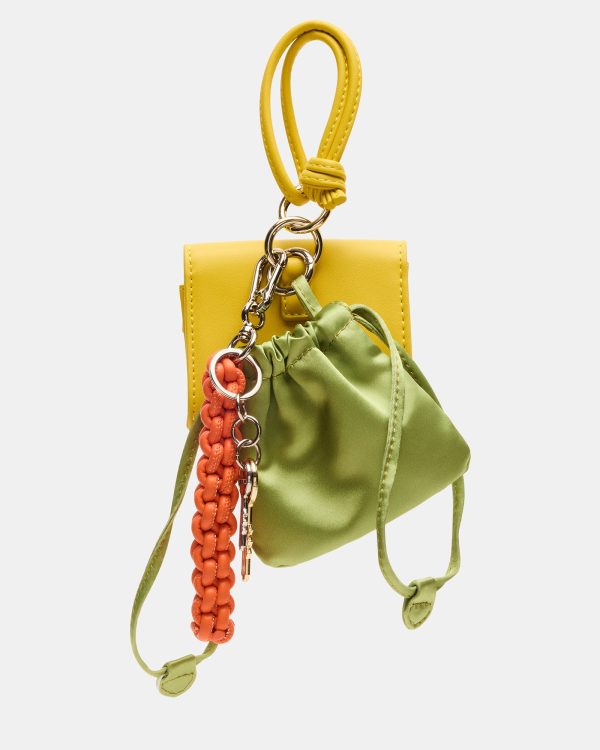 TRAVEL BAG CHARM  YELLOW MULTI - Image 4