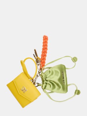 TRAVEL BAG CHARM  YELLOW MULTI