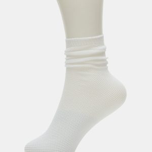 FISHNET SLOUCHY CREW SOCKS WHITE