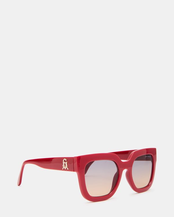 LYNNETH SUNGLASSES RED - Image 3