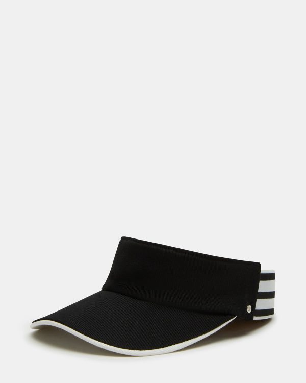 EMBROIDERED VISOR BLACK - Image 2