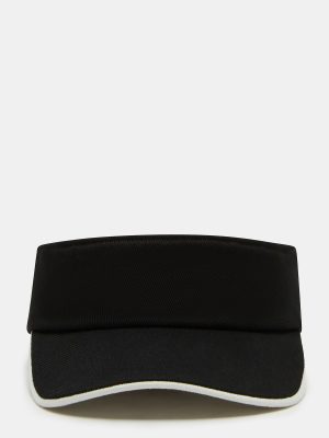 EMBROIDERED VISOR BLACK