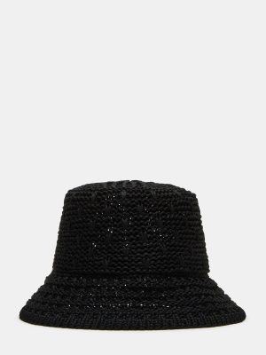 BREEZY STRAW HAT BLACK