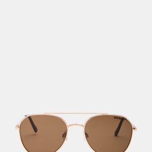 AYDIN SUNGLASSES BROWN GOLD