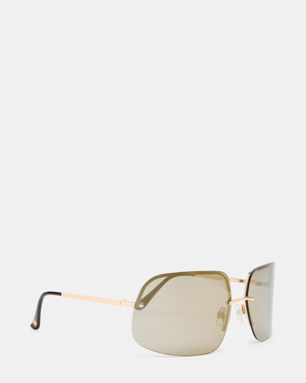 PRATT SUNGLASSES GOLD - Image 3