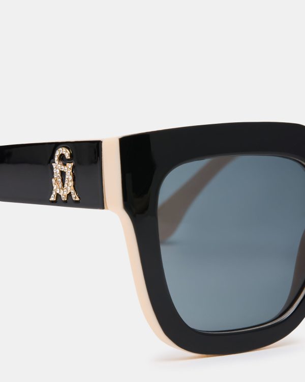 LYNNETH SUNGLASSES BLACK - Image 2