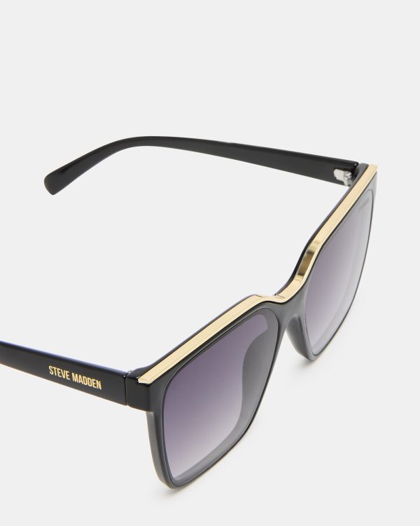 AXTON SUNGLASSES BLACK/GOLD - Image 2