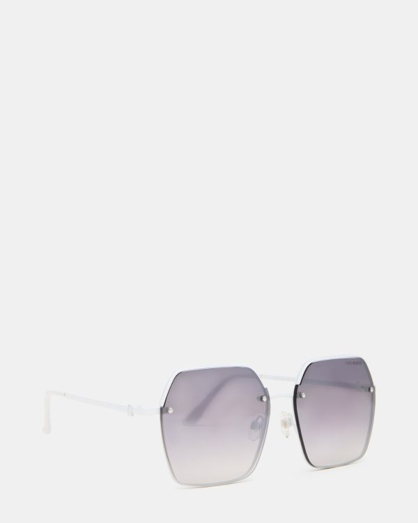 DAVIAN SUNGLASSES WHITE - Image 3