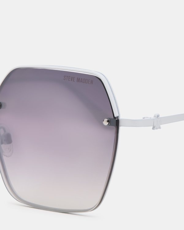DAVIAN SUNGLASSES WHITE - Image 2