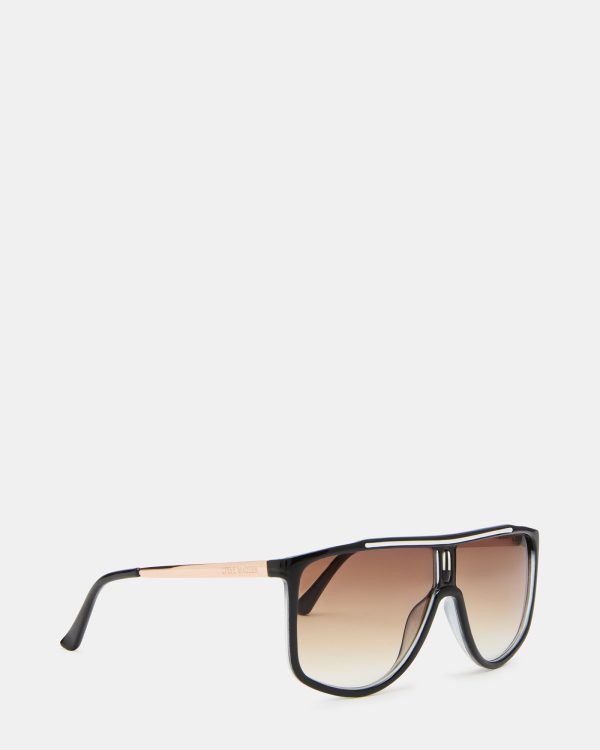 STEFFAN SUNGLASSES BLACK/WHITE - Image 3