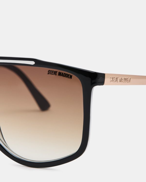 STEFFAN SUNGLASSES BLACK/WHITE - Image 2