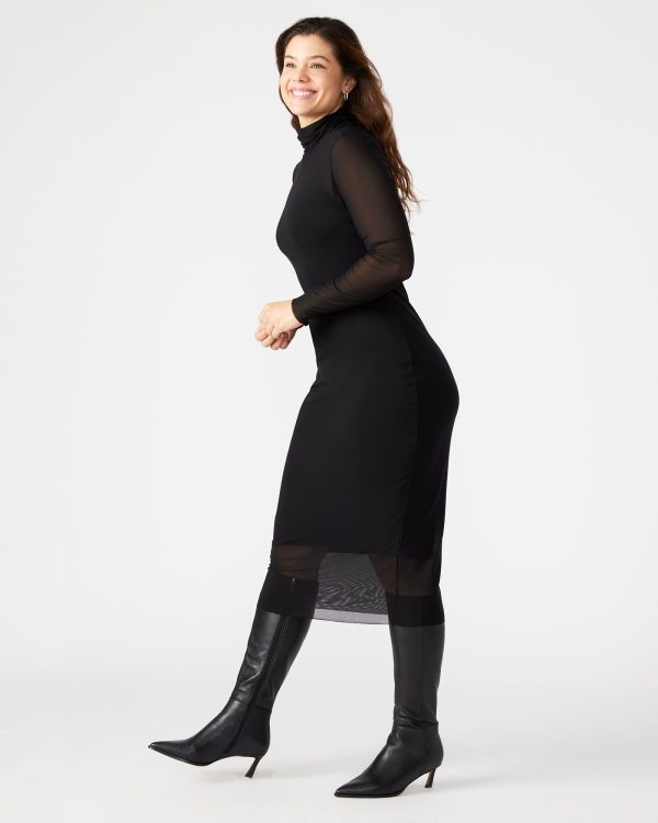 VIVIENNE DRESS BLACK - Image 3