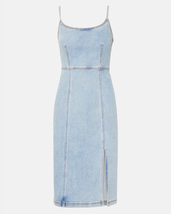 GISELLE DENIM DRESS - Image 7
