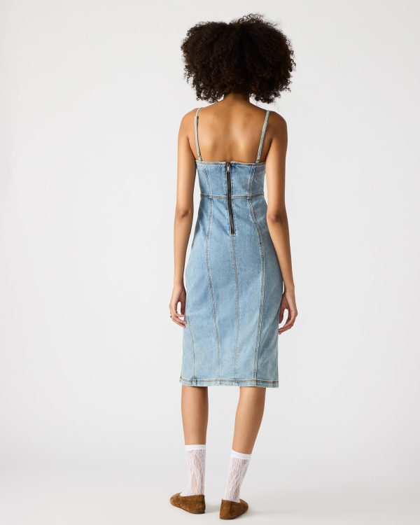 GISELLE DENIM DRESS - Image 4