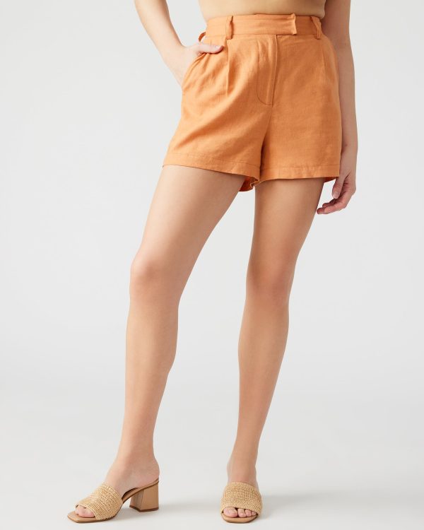 IMELDA SHORTS CARAMEL - Image 2